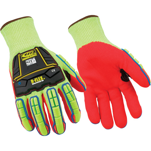 Gants r&eacute;sistants aux coupures 085, Taille Petit/8, Calibre 13, Rev&ecirc;tement Nitrile, Enveloppe en PEHP, ASTM ANSI niveau A6 Planification Entrepots Molloy
