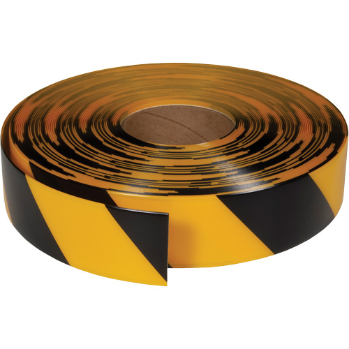 ArmorStripe&reg; Ultra Durable Floor Tape, 2" x 100', PVC, Black and Yellow Planification Entrepots Molloy