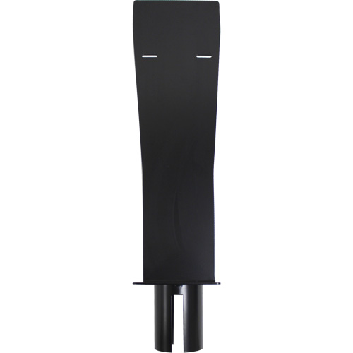 Porte-distributeur pour poteaux de barri&egrave;re pour le contr&ocirc;le des foules, Noir Planification Entrepots Molloy