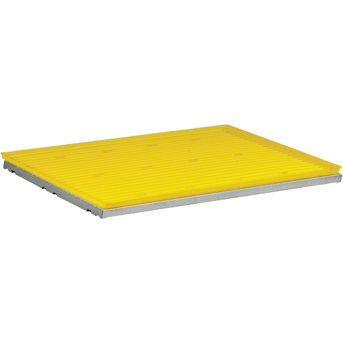 SpillSlope&reg; Safety Cabinet Shelf with Tray Planification Entrepots Molloy