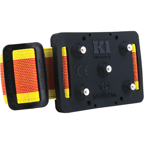 Intrinsic Mid-Sole Ice Cleats, Polymer Blend, Stud Traction, One Size Planification Entrepots Molloy