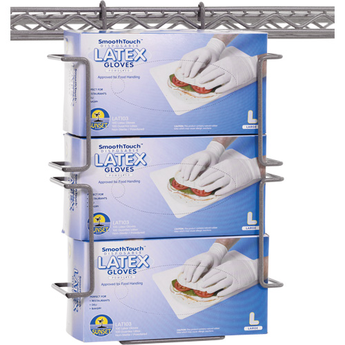 Support horizontal triple pour boîte de gants Planification Entrepots Molloy