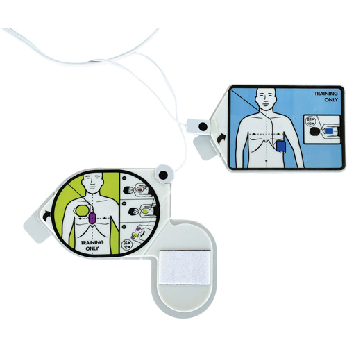 Tampons de gel de rechange pour &eacute;lectrodes de formation RCR Uni-Padz, Zoll AED 3 Pour, Non m&eacute;dical Planification Entrepots Molloy