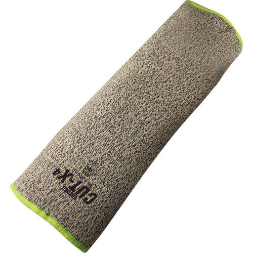 Manchon r&eacute;sistant aux coupures Cut-X, Fibre de verre/Poly&eacute;thyl&egrave;ne, 20", ASTM ANSI niveau A4, Gris Planification Entrepots Molloy