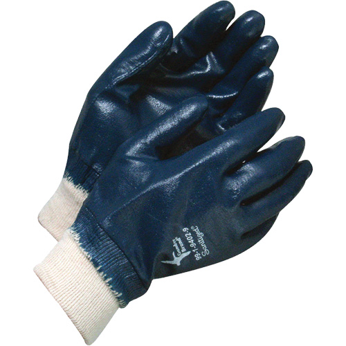 Gants enduits, 8, R&ecirc;vetement Nitrile, Enveloppe en Jersey Planification Entrepots Molloy