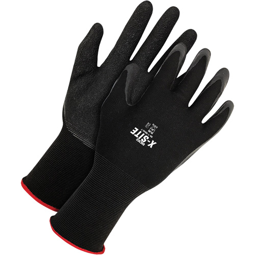 Gants enduits X-Site, 11, R&ecirc;vetement Latex, Calibre 15, Enveloppe en Nylon Planification Entrepots Molloy