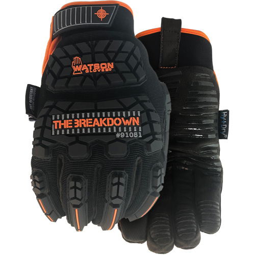 The Breakdown Cut Resistant Work Gloves, Size Small, Aramid/Polyester/Stainless Steel Shell, ASTM ANSI Level A5 Planification Entrepots Molloy
