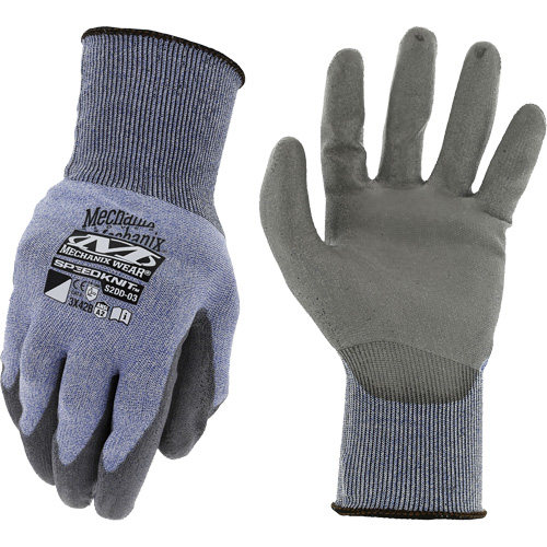 Gants r&eacute;sistants aux coupures SpeeKnit B2, Taille Moyen/8, Calibre 15, Rev&ecirc;tement Polyur&eacute;thane, Enveloppe en PEHP, ASTM ANSI niveau A2/EN 388 niveau B Planification Entrepots Molloy