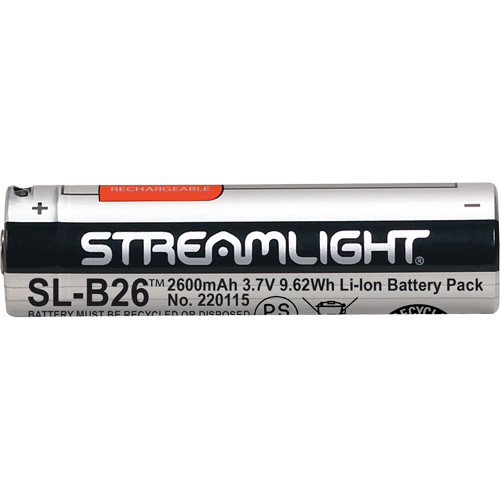 SL-B26&reg; Rechargeable USB Battery Pack, 18650, 3.7 V Planification Entrepots Molloy