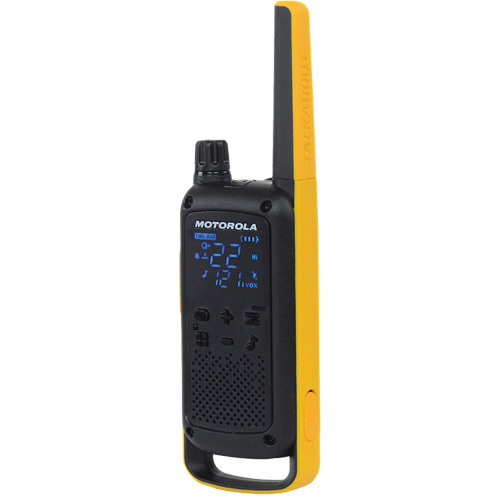Talkabout Two-Way Radio Kit, FRS Radio Band, 22 Channels, 56 km Range Planification Entrepots Molloy