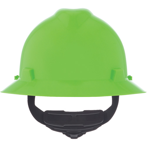 V-Gard&reg; Slotted Full-Brim Hardhat, CSA Type 1, Ratchet Suspension, Non-Vented Planification Entrepots Molloy