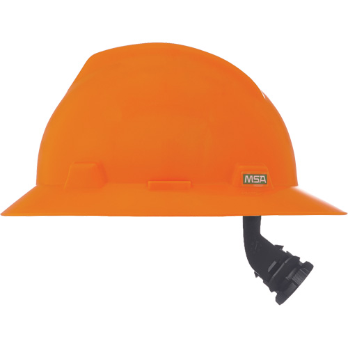 V-Gard&reg; Slotted Full-Brim Hardhat, Meets CSA Type 1, Ratchet Suspension, Non-Vented Planification Entrepots Molloy