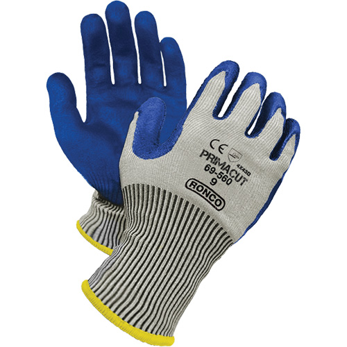 Gants r&eacute;sistant &agrave; la coupe PrimaCut, Taille 9, Calibre 13, Rev&ecirc;tement Nitrile, Enveloppe en PEHP, ANSI/ISEA 105 niveau 4/EN 388 niveau 5 Planification Entrepots Molloy