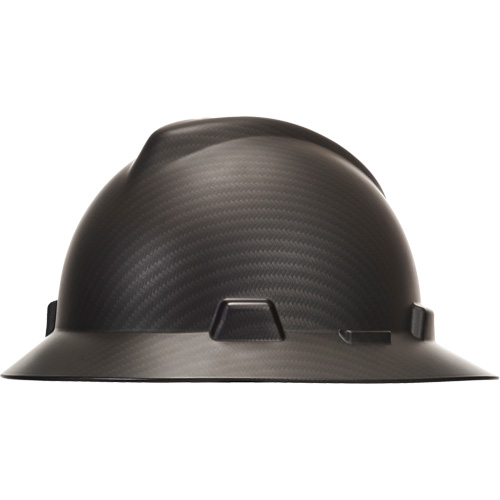 Casque de s&eacute;curit&eacute; &agrave; bordure compl&egrave;te Hydro Dip V-Gard, R&eacute;pond aux normes CSA type 1, Suspension Rochet, Non ventil&eacute; Planification Entrepots Molloy