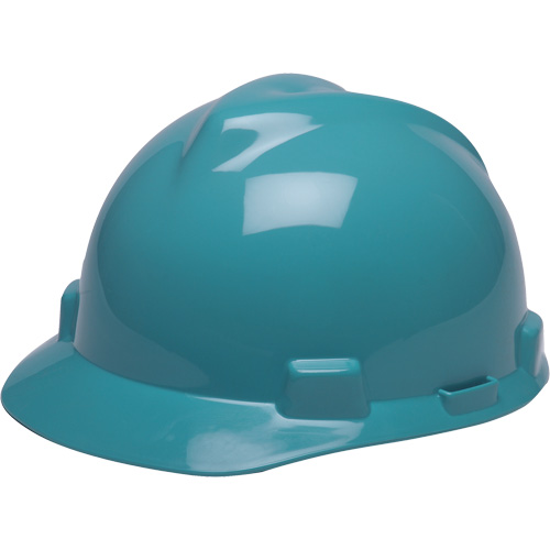 V-Gard&reg; GREEN Slotted Hard Hat, Meets CSA Type 1, Ratchet Suspension Planification Entrepots Molloy