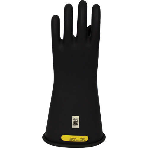 Arcguard Rubber Voltage Gloves, Size 8, 10" L Planification Entrepots Molloy