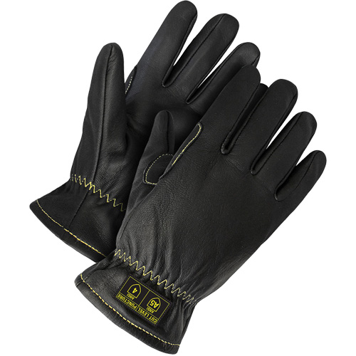 Deny Oil Resistant Gloves, 3X-Large, Grain Goatskin Palm Planification Entrepots Molloy