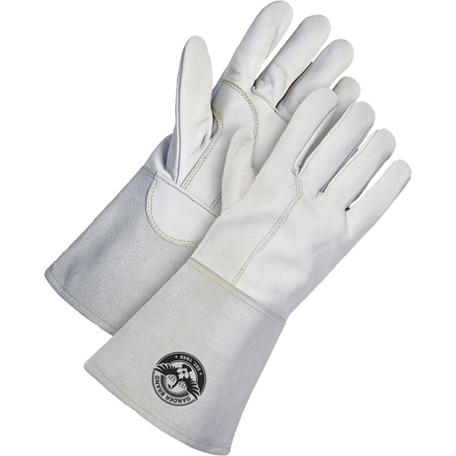 Gants de soudage &agrave; l'arc TIG, Cuir de ch&egrave;vre refendu, Taille Grand Planification Entrepots Molloy