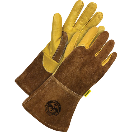 Gants pour soudeur, Cuir fleur de vache, Taille 2T-Grand Planification Entrepots Molloy