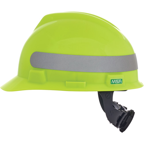 Casque de s&eacute;curit&eacute; &agrave; fentes V-Gard, ANSI type I/CSA type 1, Suspension Rochet Planification Entrepots Molloy