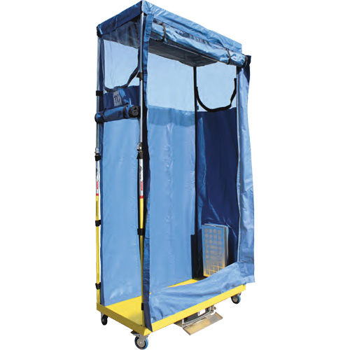 Containment Unit for Asbestos Abatement Planification Entrepots Molloy