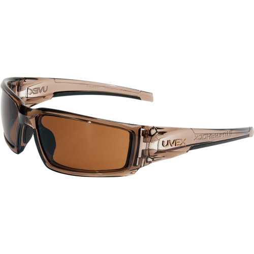 Uvex HydroShield&reg; Hypershock&reg; Safety Glasses, Espresso Lens, Anti-Fog/Anti-Scratch, ANSI Z87+/Meets/Exceeds CSA Z94.3 Planification Entrepots Molloy