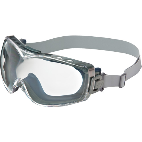 Lunettes de s&eacute;curit&eacute; &agrave; coques Uvex HydroShield Stealth OTG, Lentille Transparent, Antibu&eacute;e/Anti-&eacute;gratignures, Ventilation Indirecte Planification Entrepots Molloy