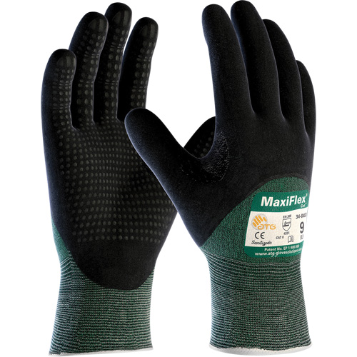Gants r&eacute;sistant aux coupures ATG MaxiFlex Cut, Taille Petit, Calibre 15, Rev&ecirc;tement Mousse de nitrile, Enveloppe en PEHP, ASTM ANSI niveau A2/EN 388 niveau 3/EN 388 niveau B Planification Entrepots Molloy