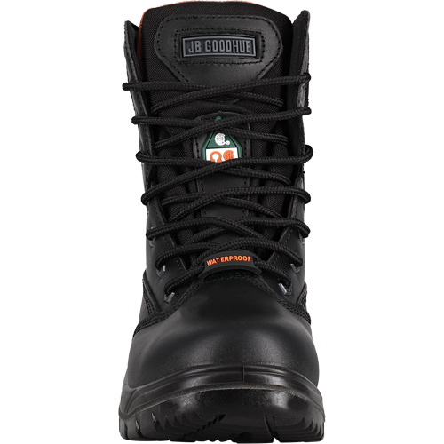 Safety Boots, Leather, Steel Toe, Size 6, Impermeable Planification Entrepots Molloy