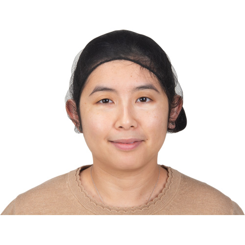 Hair Nets, Nylon, 21", Brown Planification Entrepots Molloy