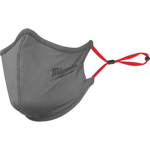 2-Layer Face Mask, Nylon/Polyester/Spandex, Grey Planification Entrepots Molloy