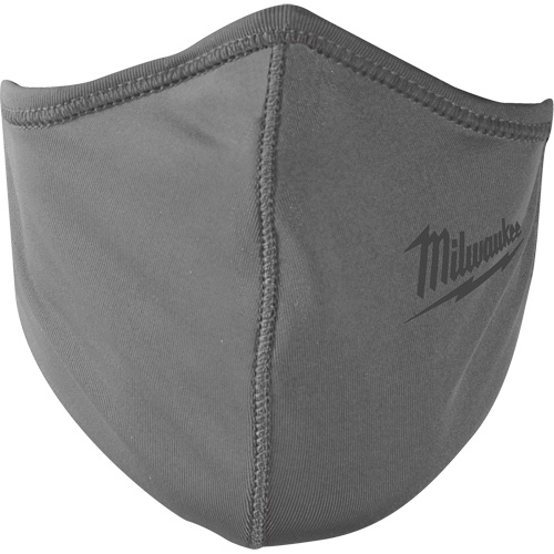 2-Layer Face Mask, Nylon/Polyester/Spandex, Grey Planification Entrepots Molloy