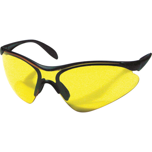Miranda Safety Glasses, Yellow Lens, Anti-Scratch, Meets/Exceeds CSA Z94.3 Planification Entrepots Molloy