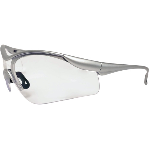 Lunettes de s&eacute;curit&eacute; Miranda, Lentille Transparent, Anti-&eacute;gratignures, R&eacute;pond ou surpasse la norme CSA Z94.3 Planification Entrepots Molloy