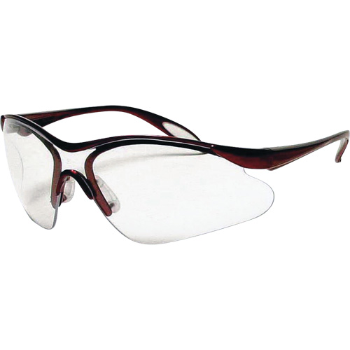 Miranda Safety Glasses, Clear Lens, Anti-Scratch, Meets/Exceeds CSA Z94.3 Planification Entrepots Molloy