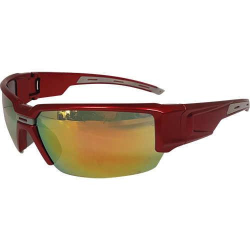 Hartley Safety Glasses, Red Lens, Meets/Exceeds CSA Z94.3 Planification Entrepots Molloy