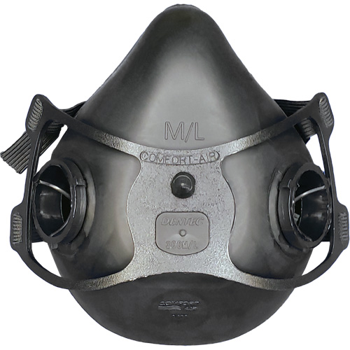 Respirateur &agrave; demi-masque Comfort-Air 400Nx sans soupape d'expiration, &eacute;lastom&egrave;re/Caoutchouc, Moyen/grand Planification Entrepots Molloy