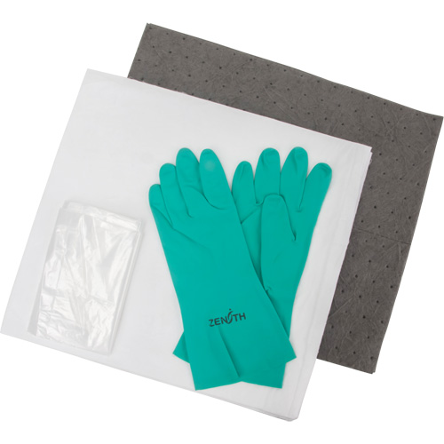 Trousse d'&eacute;quipement de lutte contre les d&eacute;versements, Huile seulement/Universel, Sac, Absorbance de 5 gal. US Planification Entrepots Molloy