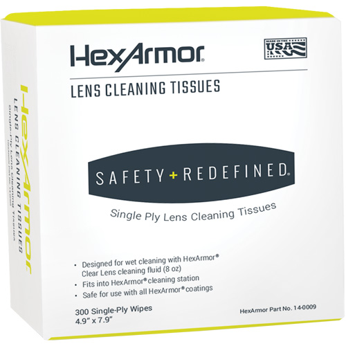 Lens Cleaning Tissues, 4.9" x 7.9", 300 /Pkg. Planification Entrepots Molloy
