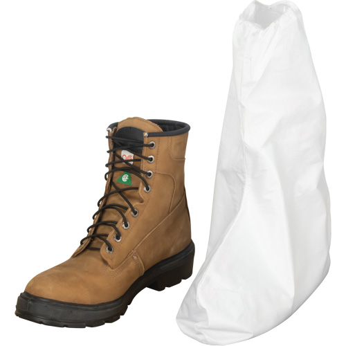 Boot Covers, One Size, Microporous, White Planification Entrepots Molloy
