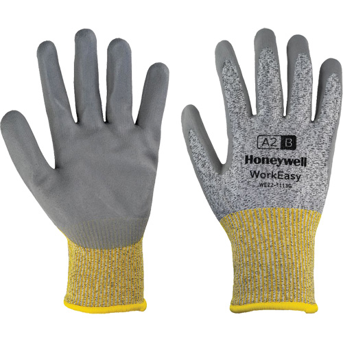 WorkEasy Cut Protective Gloves, Size 6/X-Small, 13 Gauge, Polyurethane Coated, HPPE/Glass Fibre Shell, ASTM ANSI Level A2/EN 388 Level B Planification Entrepots Molloy