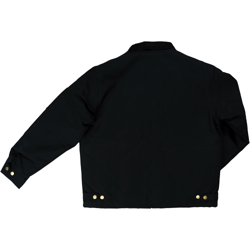 Duck Chore Jacket, Men's, Small, Black Planification Entrepots Molloy