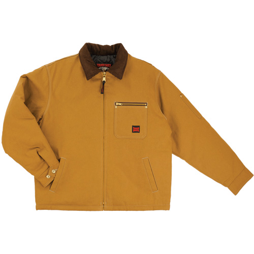 Duck Chore Jacket, Men's, Medium (Tall), Brown Planification Entrepots Molloy