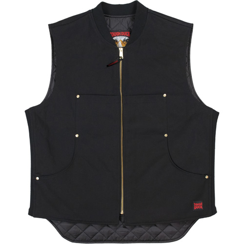 WV04 Moto Vest, Men's, Small, Black Planification Entrepots Molloy
