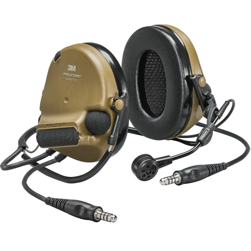Peltor ComTac VI NIB Dual Lead Headset, Neckband Style, 22 dB Planification Entrepots Molloy
