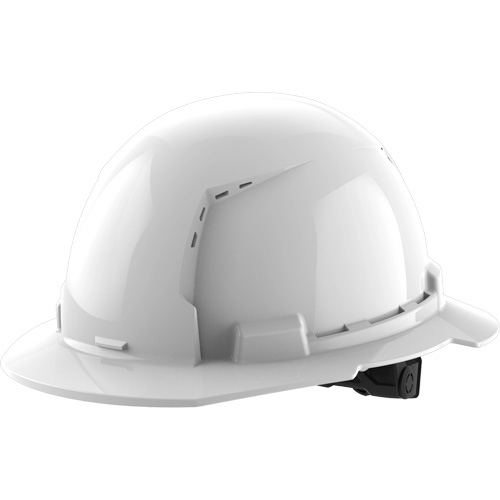 Full Brim Hardhat, CSA Type 1, Ratchet Suspension, Vented Planification Entrepots Molloy