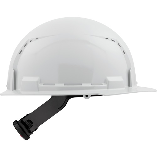 Casque de s&eacute;curit&eacute; &agrave; bordure avant avec suspension &agrave; 4 points, ANSI type I/CSA type 1, Suspension Rochet Planification Entrepots Molloy