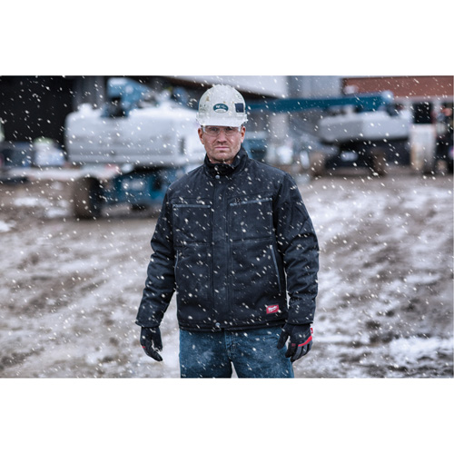 GridIron Traditional Jacket, Men's, Small, Black Planification Entrepots Molloy