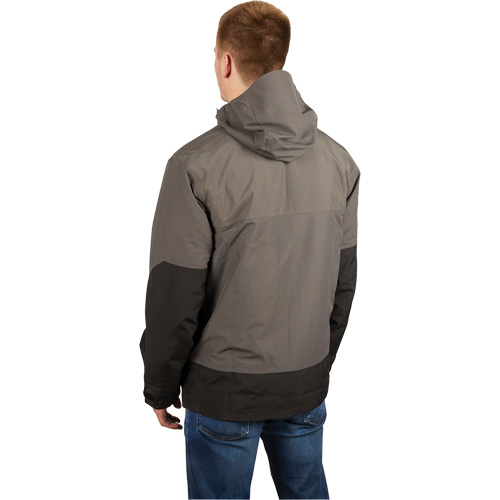 Blouson imperm&eacute;able Hydrobreak, Hommes, 2T-Grand, Gris Planification Entrepots Molloy