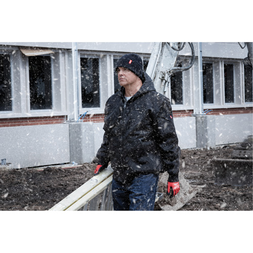 Tuque &agrave; revers, Taille unique, Noir Planification Entrepots Molloy